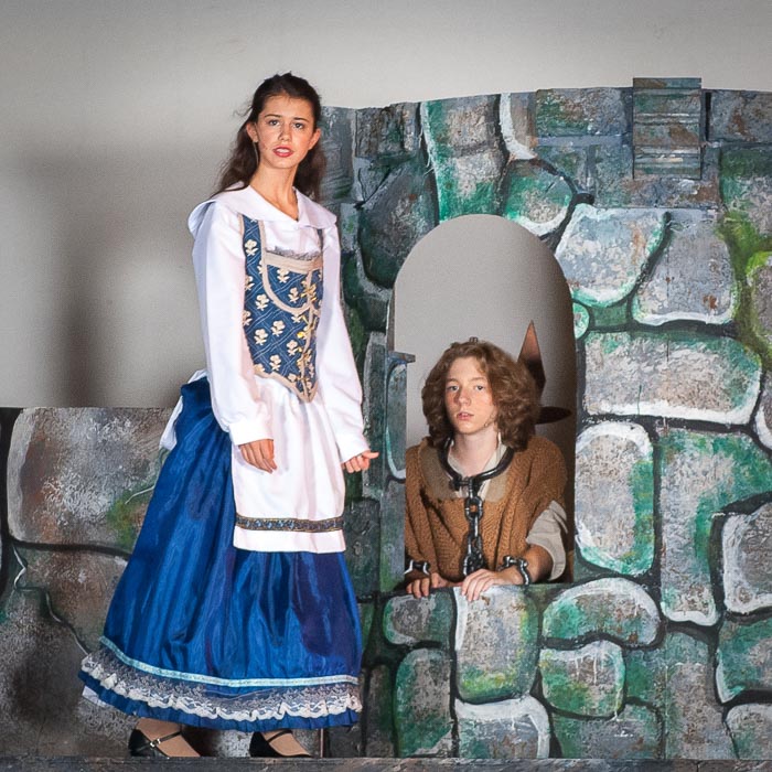 Addison Cole emerging scenic designer castle beauty and the beast theatre theater set
