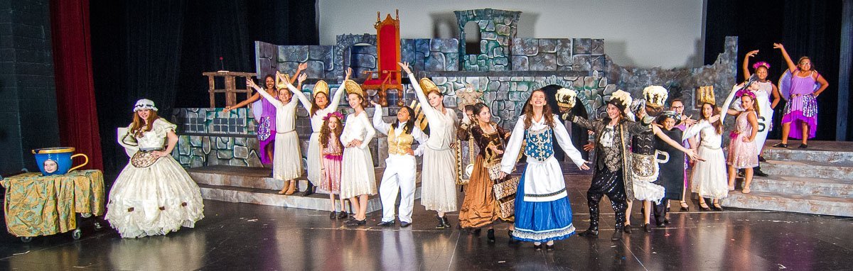 Addison Cole emerging scenic designer castle beauty and the beast theatre theater set